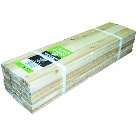 Sourcewood Partners Builder's Long Cedar Wood Shims EWC42